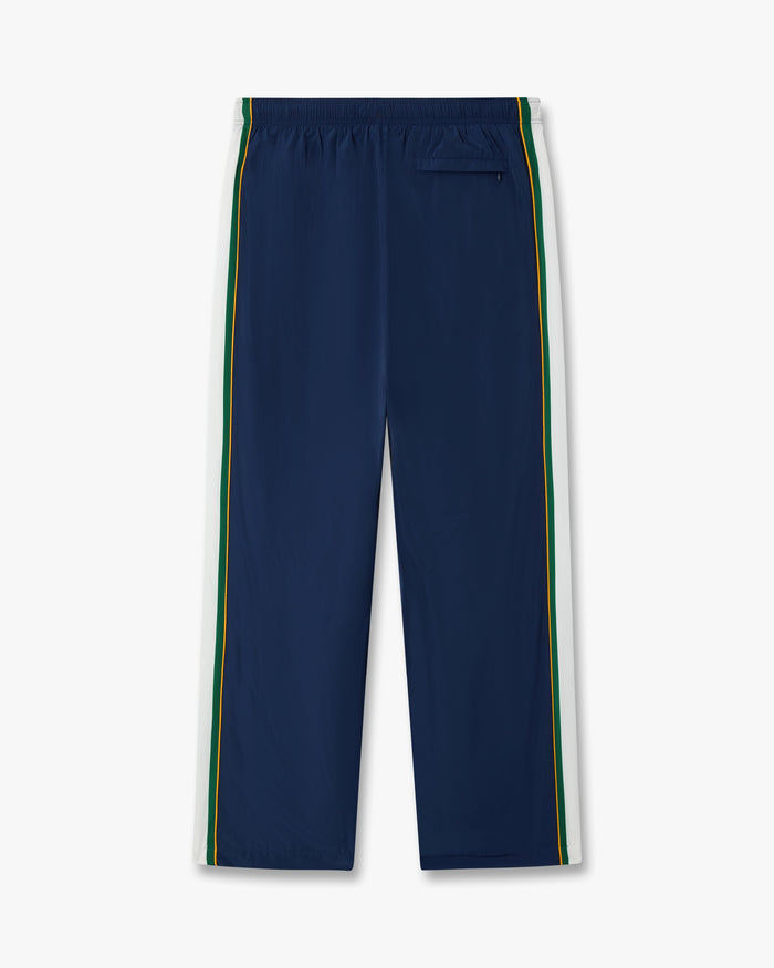 CASABLANCA - Pantalon de Survêtement à Carreaux Vert/Bleu Marine