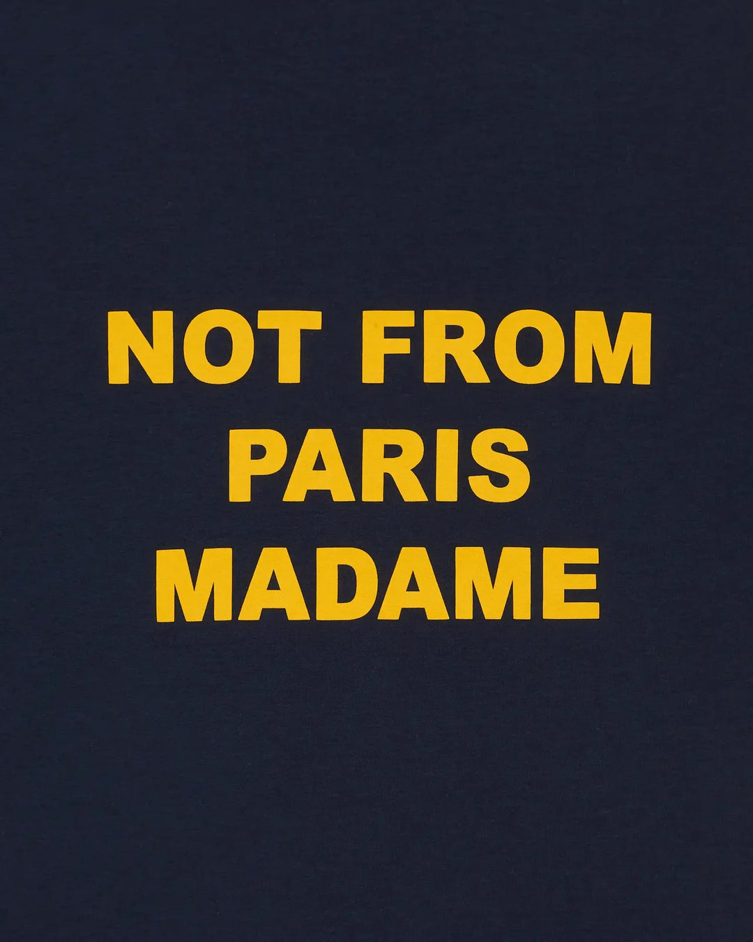 DRÔLE DE MONSIEUR - T-shirt Slogan Bleu marine
