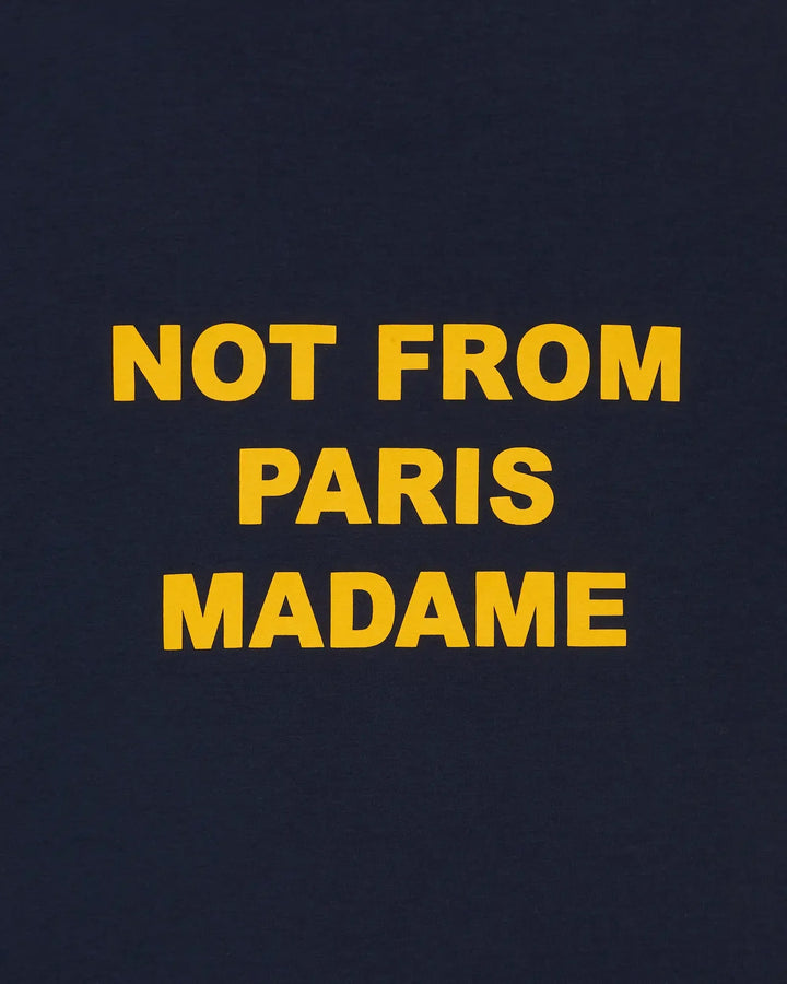 DRÔLE DE MONSIEUR - T-shirt Slogan Bleu marine