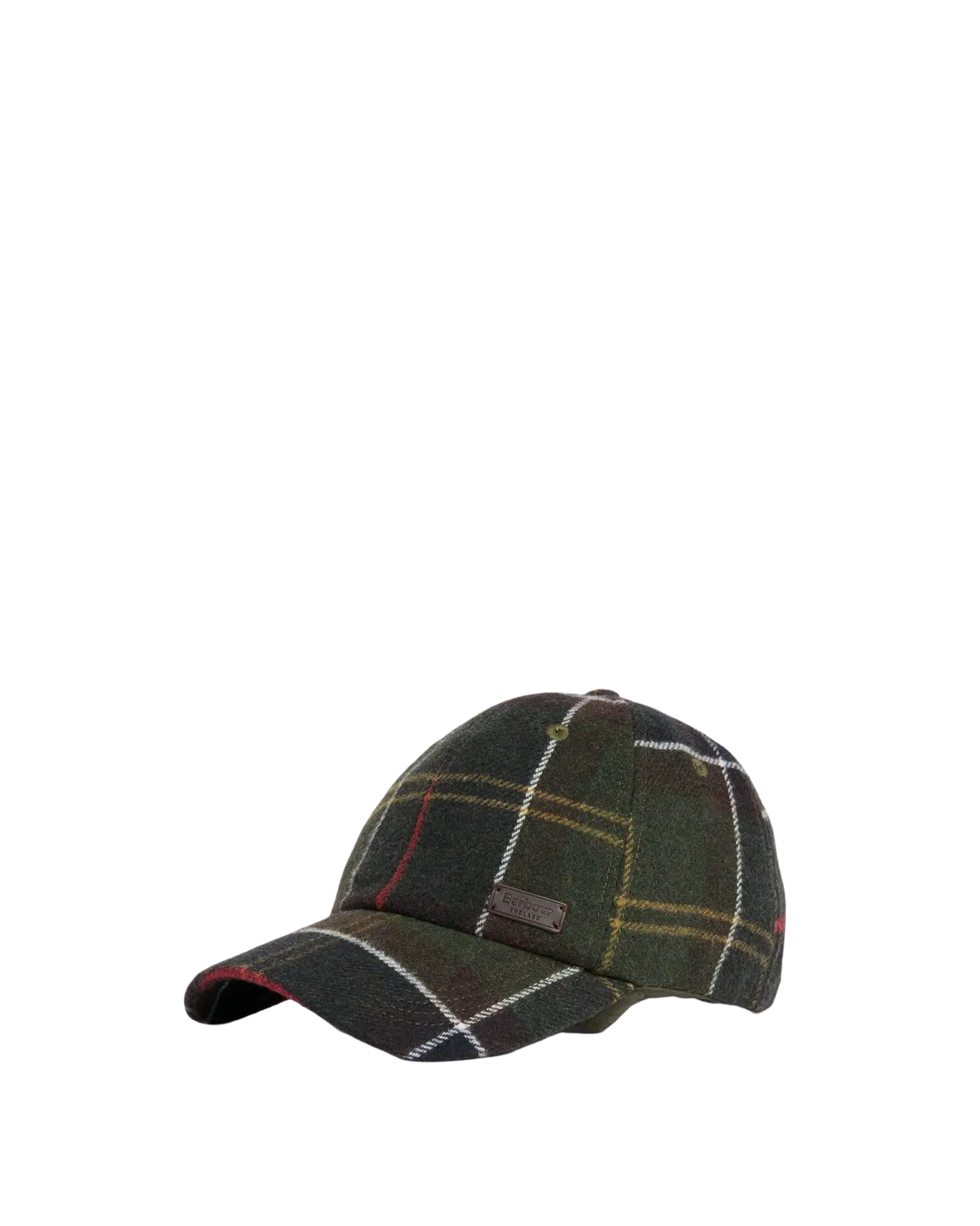 BARBOUR - Casquette Galingale Tartan Classique / Vert forêt