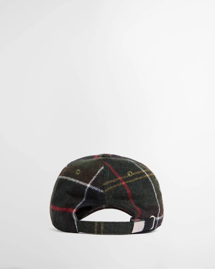 BARBOUR - Casquette Galingale Tartan Classique / Vert forêt