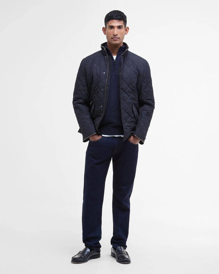 BARBOUR - Veste matelassée Powell Bleu marine