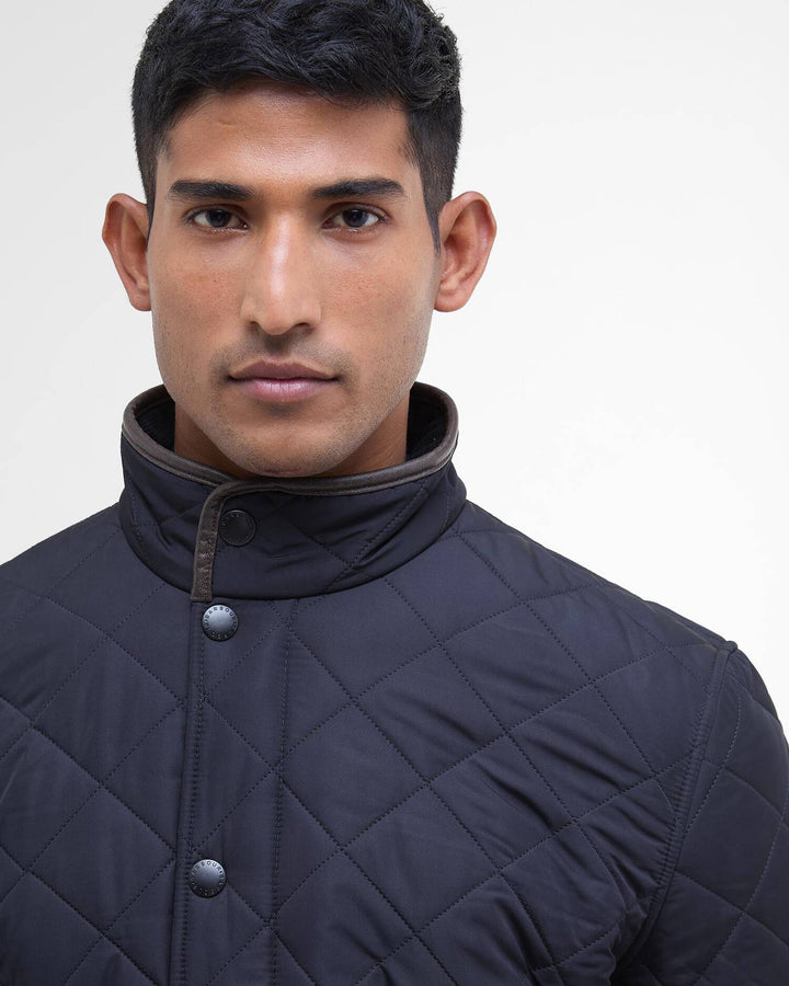 BARBOUR - Veste matelassée Powell Bleu marine