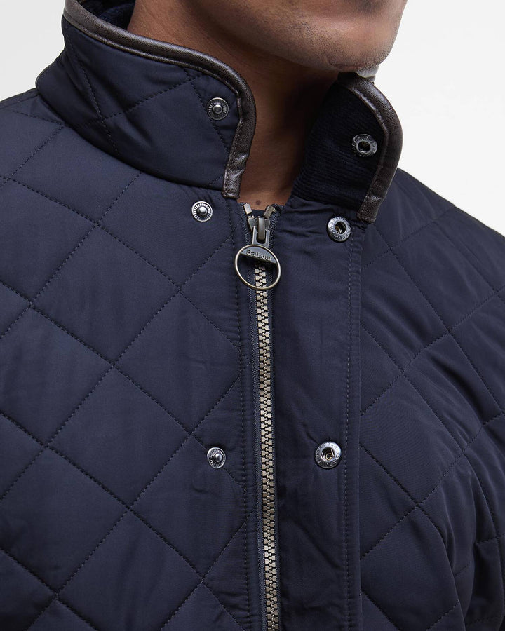 BARBOUR - Veste matelassée Powell Bleu marine