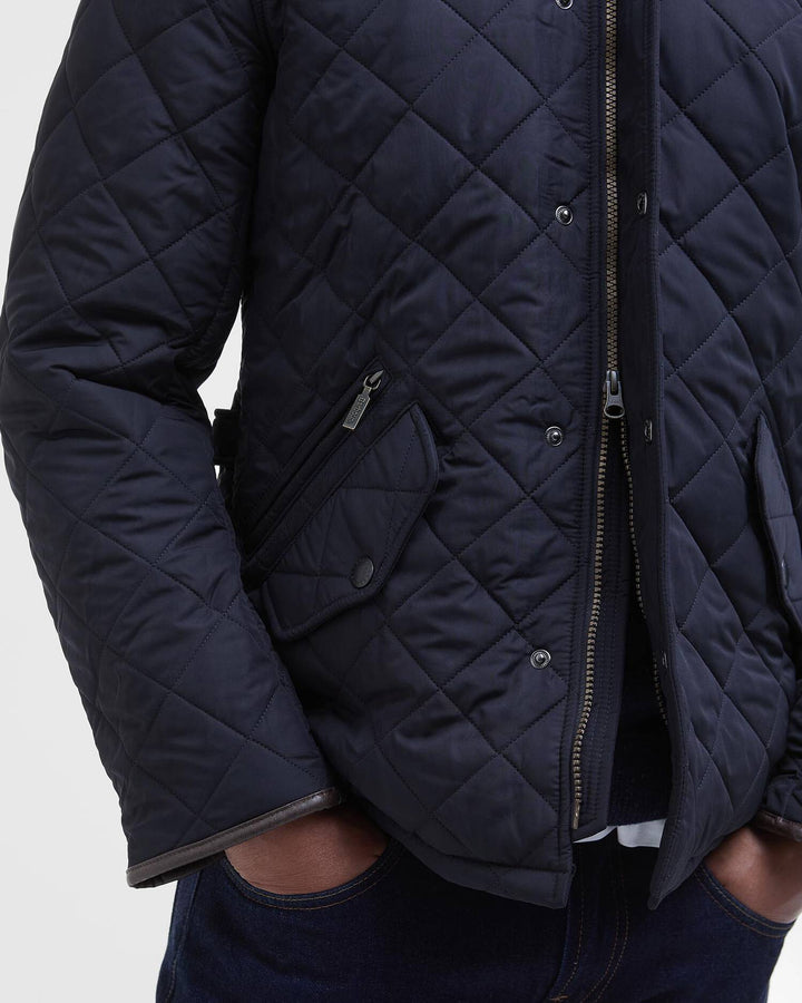 BARBOUR - Veste matelassée Powell Bleu marine