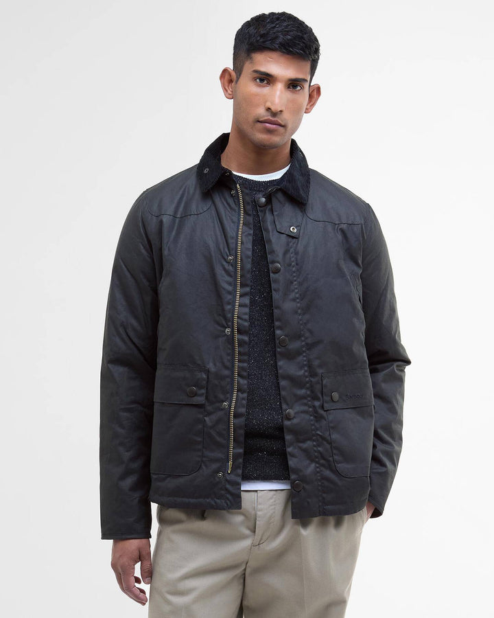 BARBOUR - Veste cirée Reelin Bleu marine