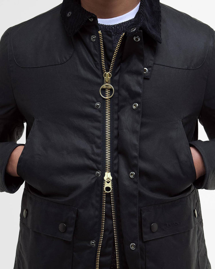 BARBOUR - Veste cirée Reelin Bleu marine