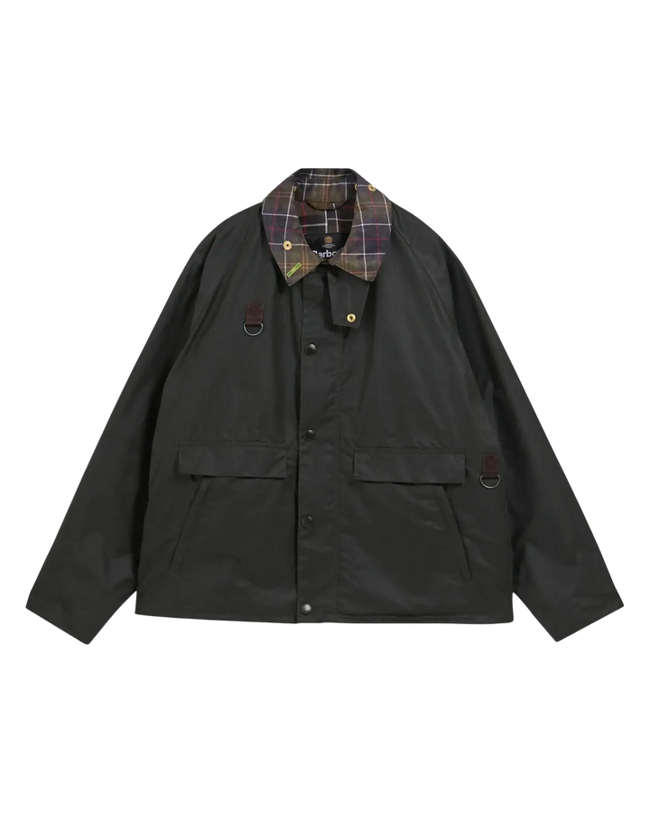 BARBOUR - Veste cirée Icons Spey Vert sauge