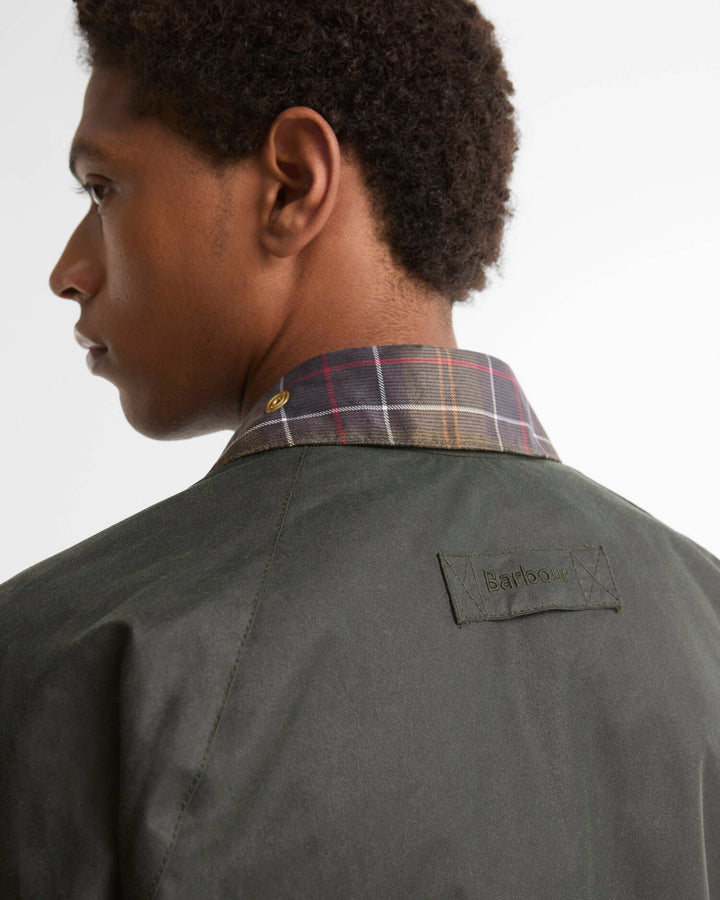 BARBOUR - Veste cirée Icons Spey Vert sauge