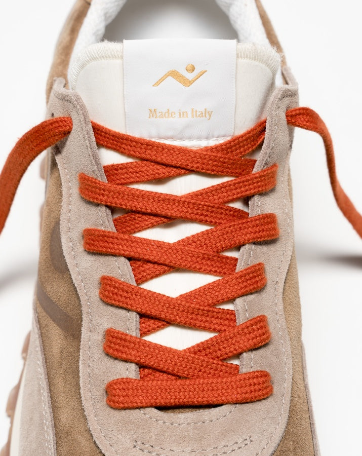 NOMAP - VELOCE Water Washed Suede Camel / Taupe