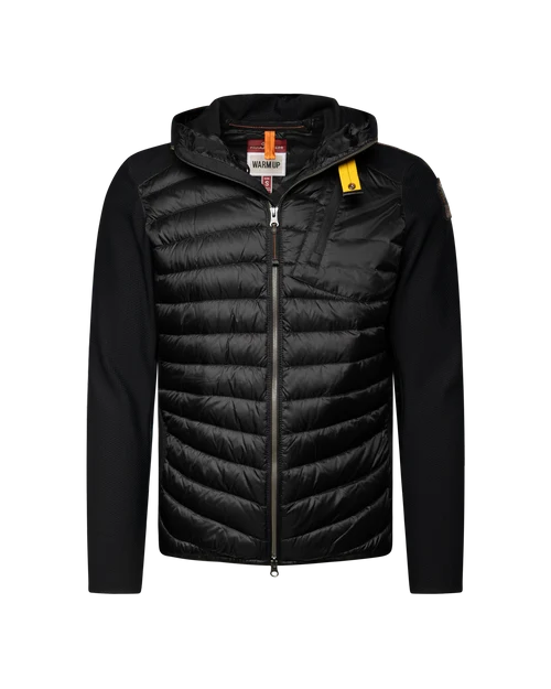 PARAJUMPERS - Veste hybride à capuche Nolan Noir