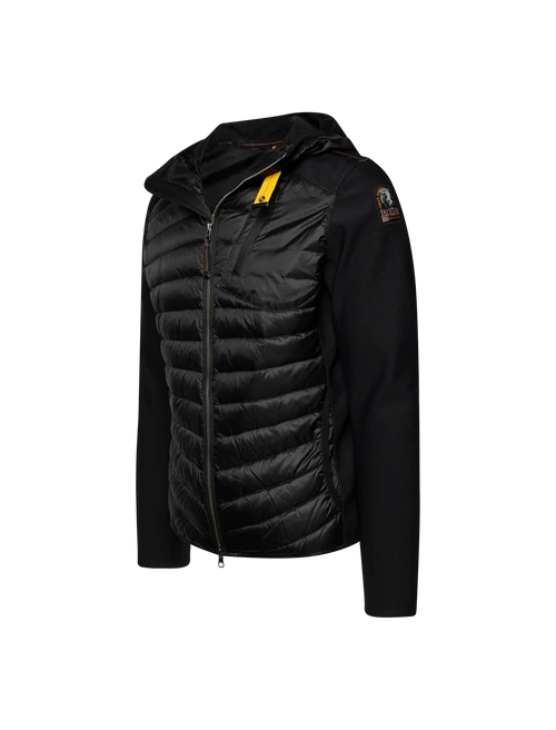 PARAJUMPERS - Veste hybride à capuche Nolan Noir