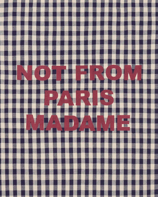 DRÔLE DE MONSIEUR - Surchemise Matelassée à Carreaux Beige