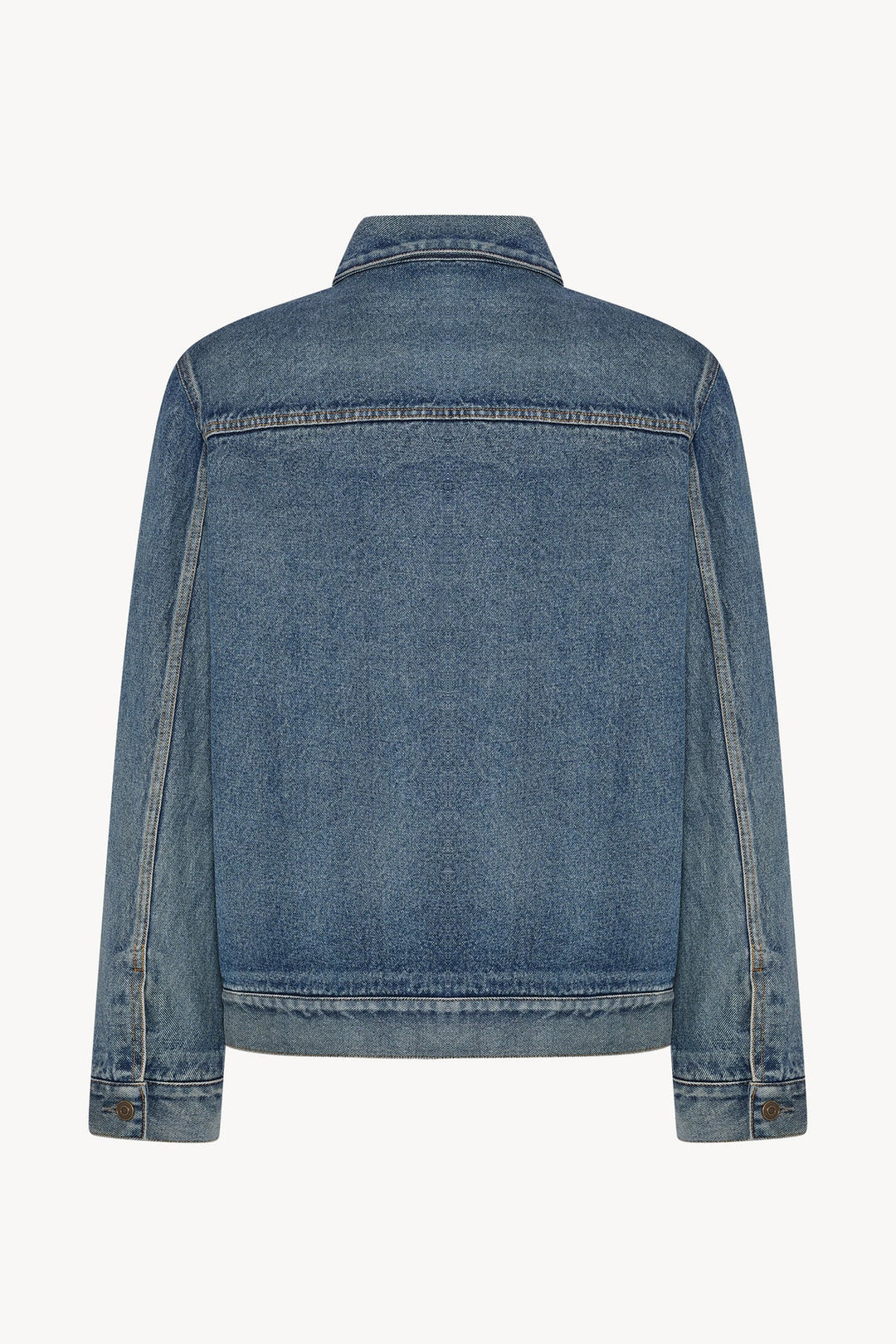 THE ROW - Veste Mendo en denim de coton Indigo vintage