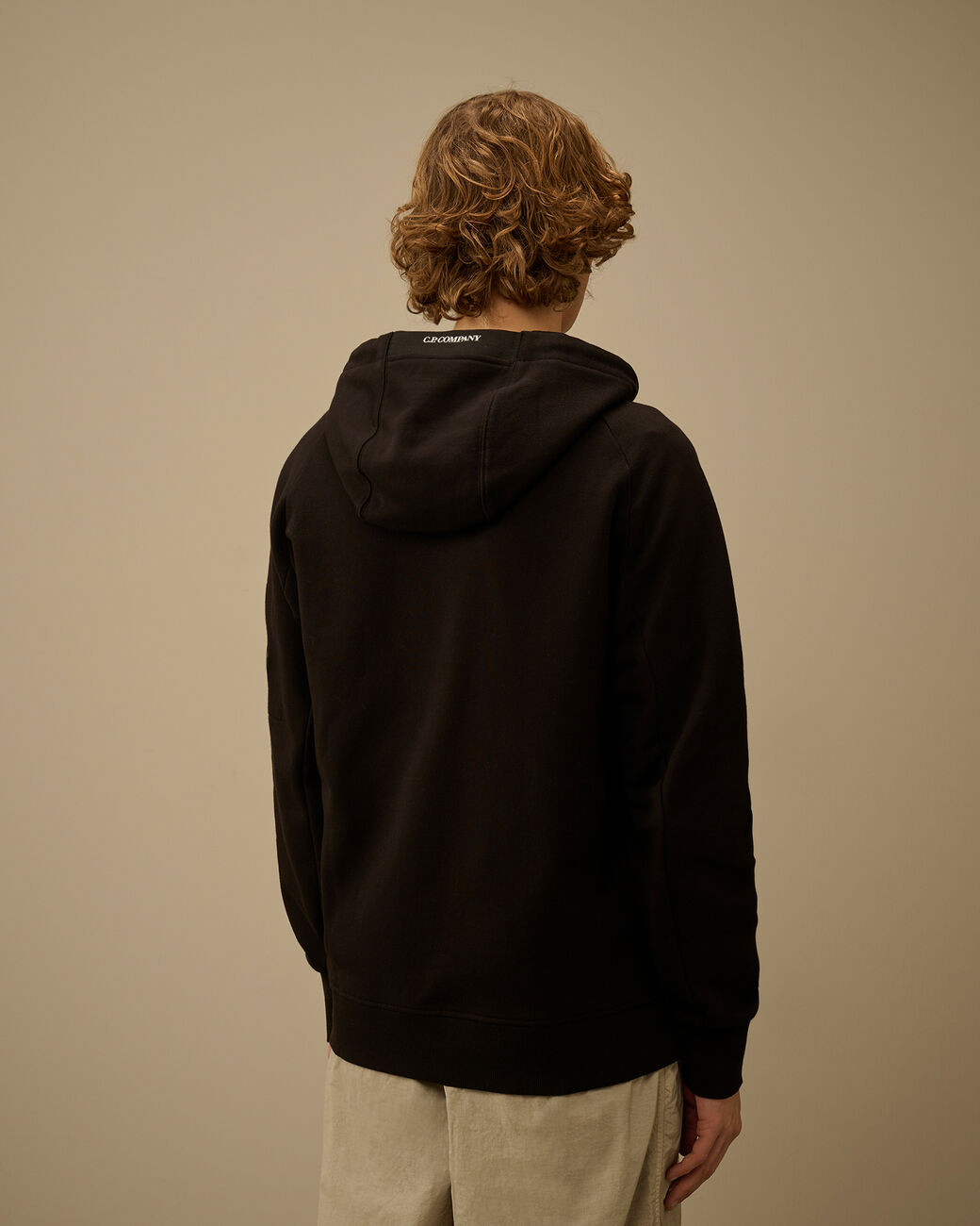 C.P. Company - Sweat à Capuche Zippé Noir