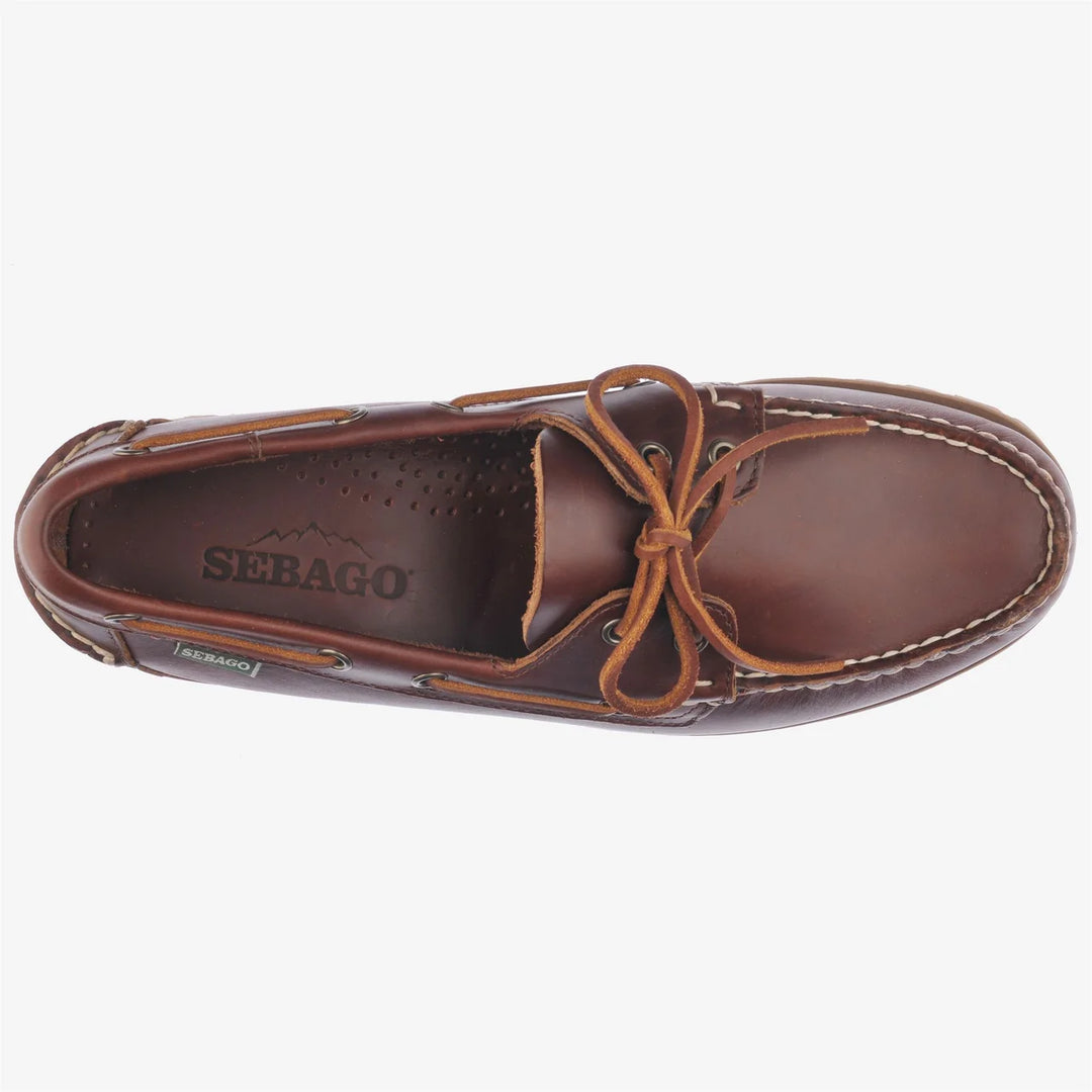 SEBAGO - Mocassins Ranger Waxy en cuir Marron
