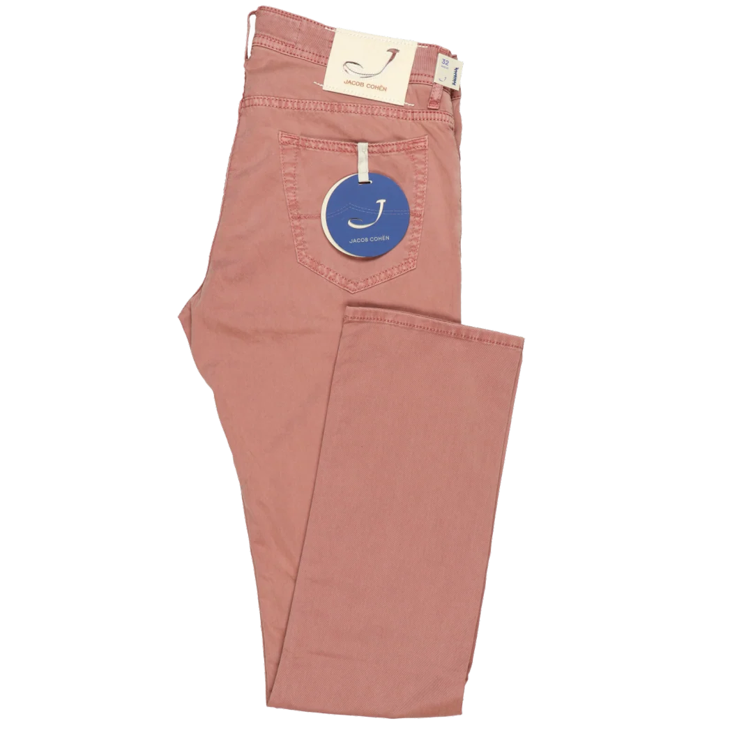 JACOB COHËN - Jean J688 Comfort Rose poudré