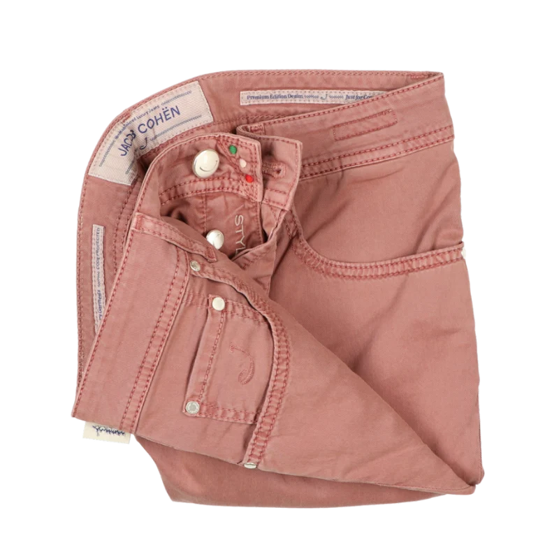 JACOB COHËN - Jean J688 Comfort Rose poudré