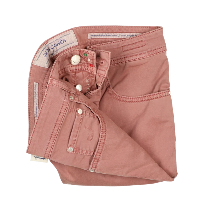 JACOB COHËN - Jean J688 Comfort Rose poudré
