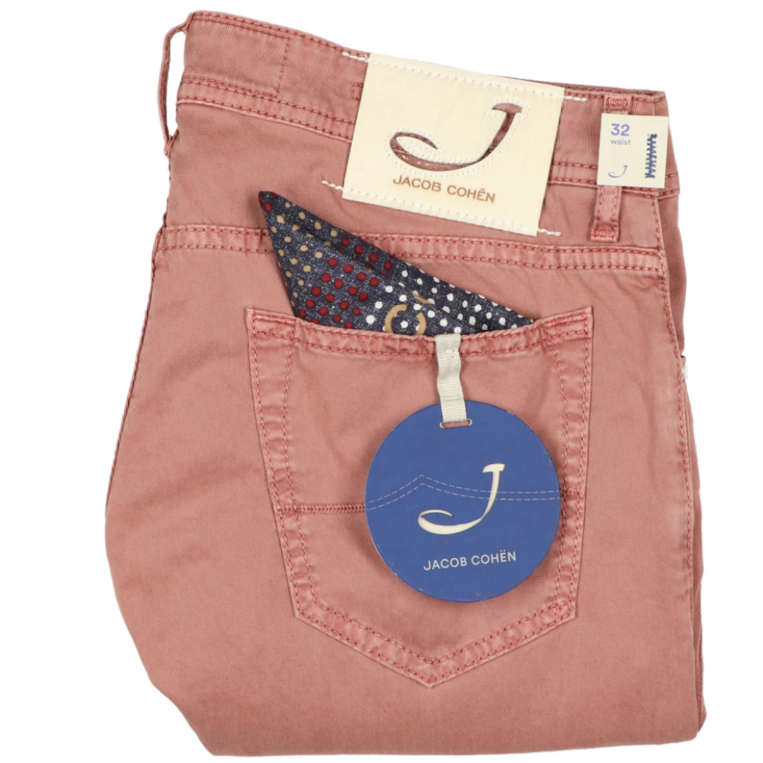 JACOB COHËN - Jean J688 Comfort Rose poudré