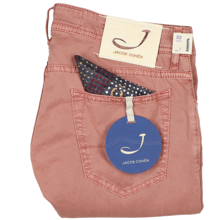 JACOB COHËN - Jean J688 Comfort Rose poudré