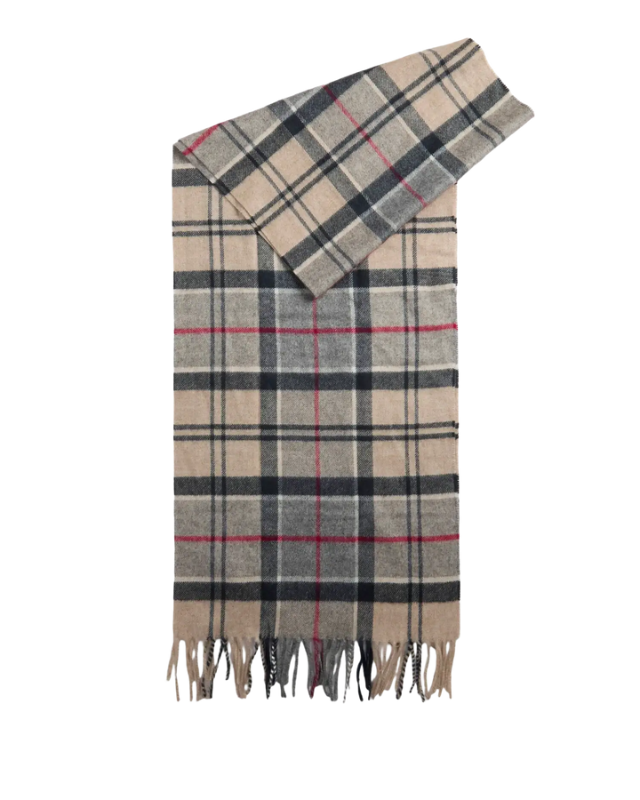 BARBOUR - Écharpe Yaxley Tartan Multicolore