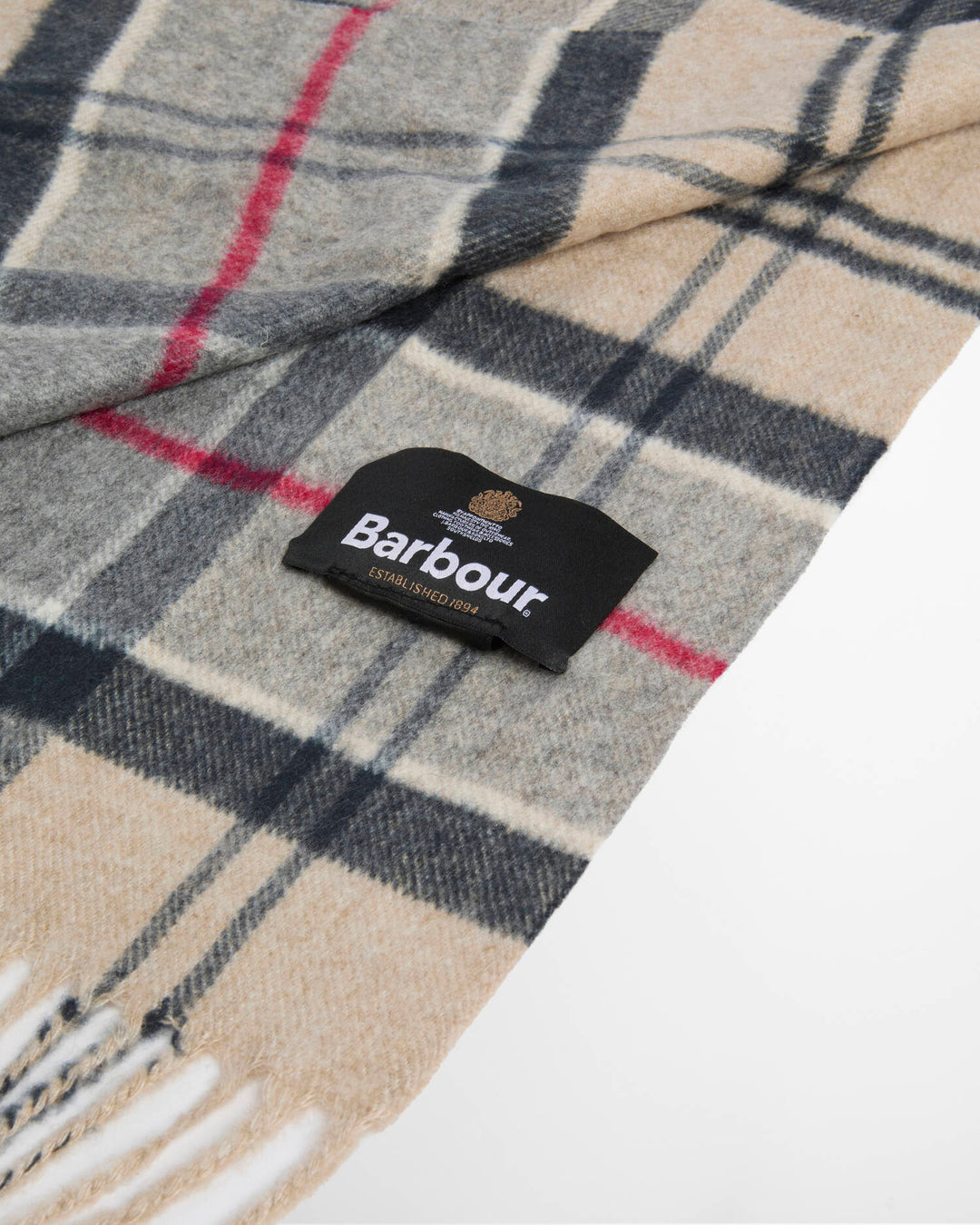 BARBOUR - Écharpe Yaxley Tartan Multicolore