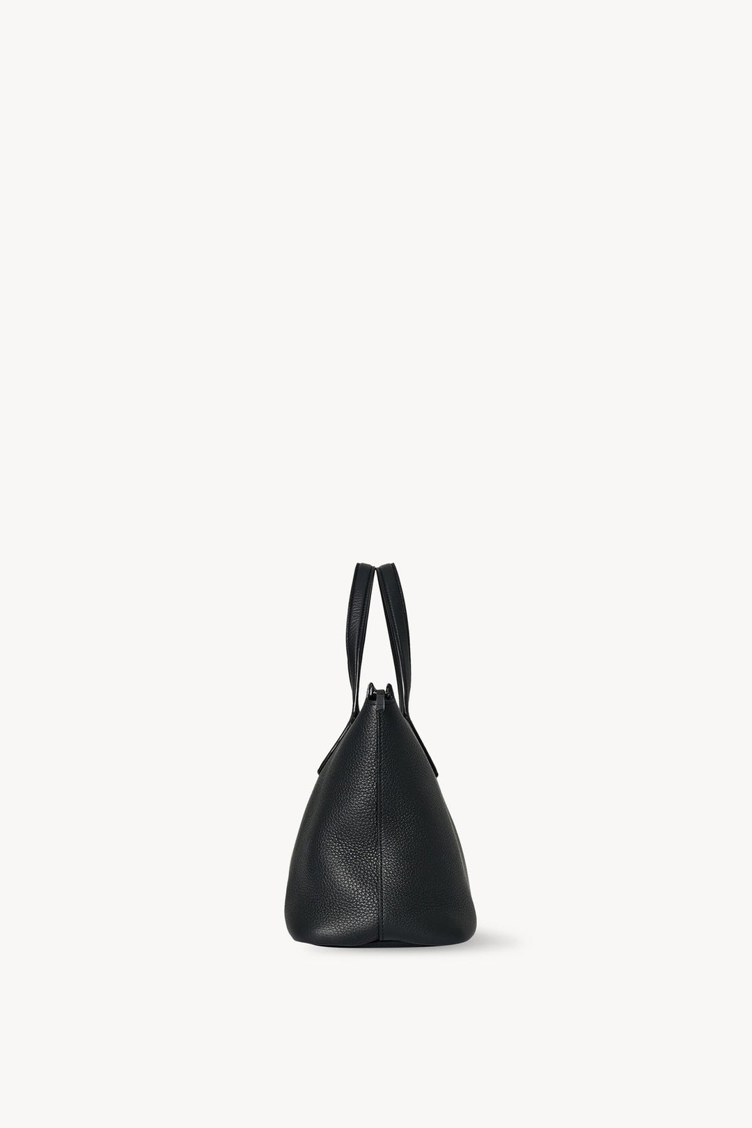 THE ROW - Sac Marcel en cuir Noir
