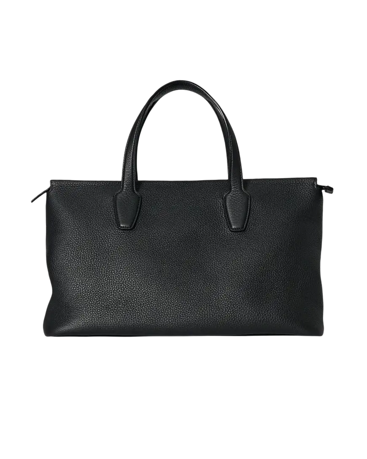THE ROW - Sac Marcel en cuir Noir