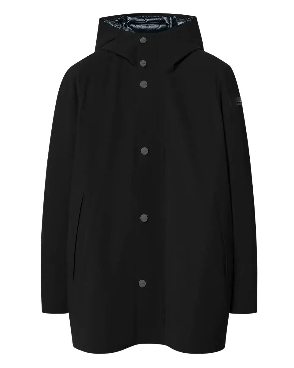RRD - Parka mi-long Surflex Winter Down Under Floating Noir
