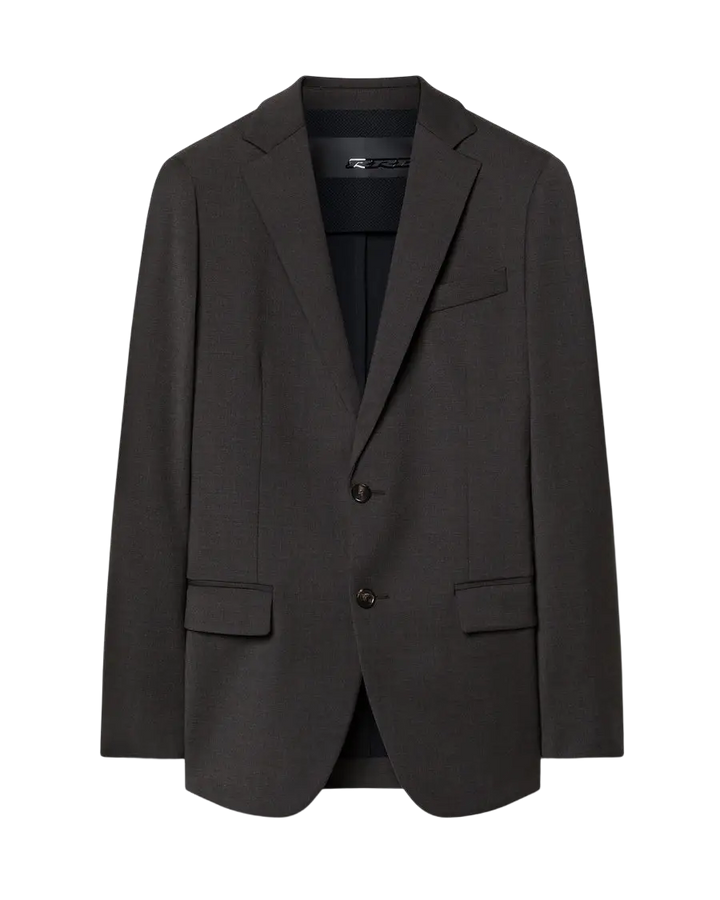 RRD - Blazer Terzitel en laine technique stretch Marron