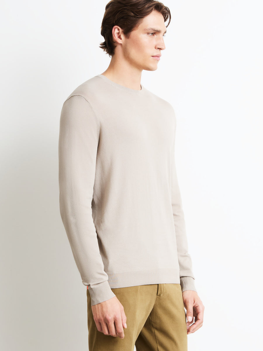 RRD - Pull col rond Maxell Blanc sable