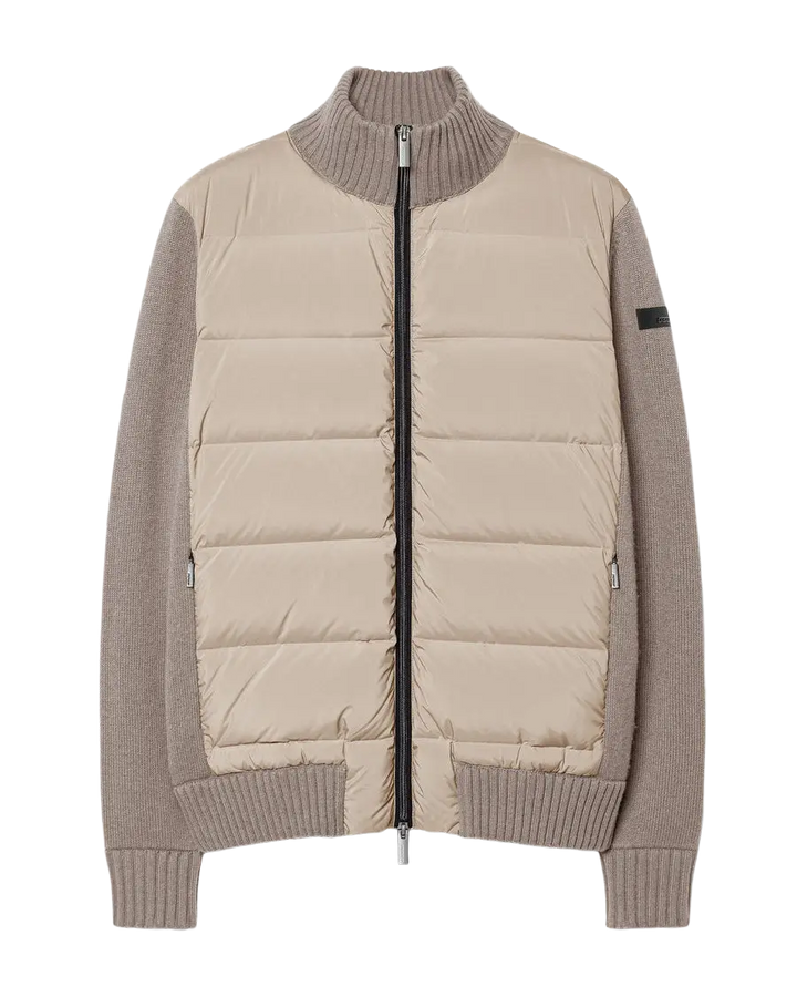 RRD - Veste hybride Wool Cash 7 en laine, cachemire et duvet Sable