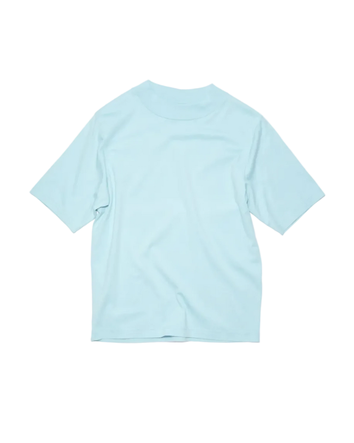 ACNE STUDIOS - T-shirt col rond Mineral Blue - Lothaire