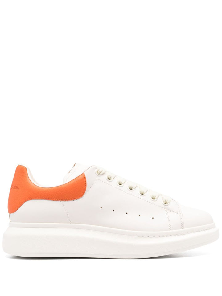 ALEXANDER MCQUEEN - Baskets oversize off white/orange - Lothaire