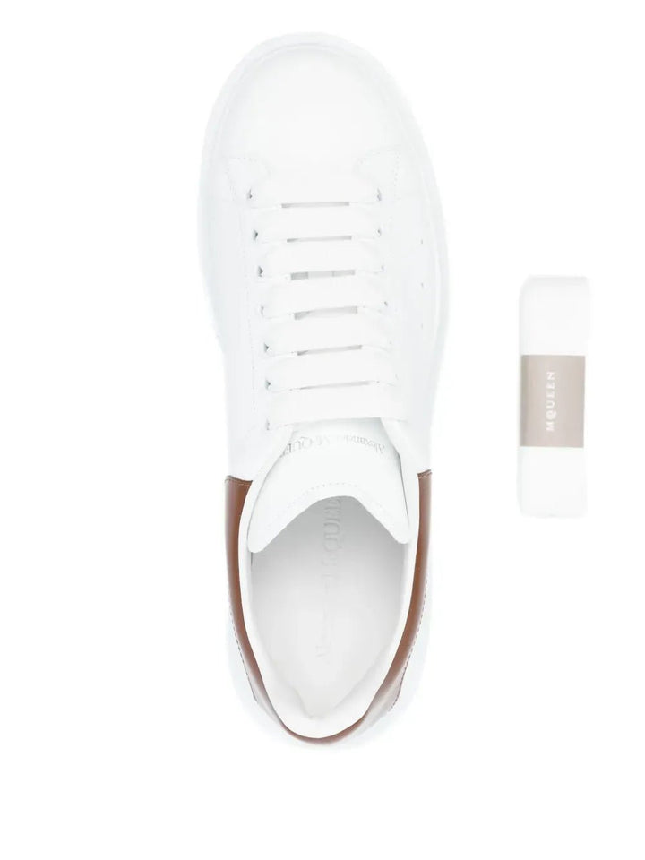 ALEXANDER MCQUEEN - baskets Oversized blanc marron - Lothaire