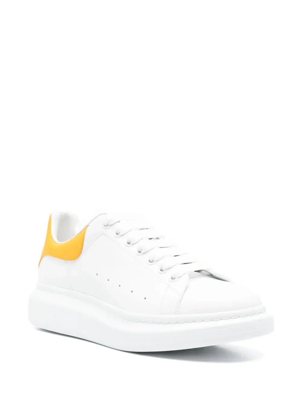 ALEXANDER MCQUEEN - baskets Oversized blanc/jaune - Lothaire