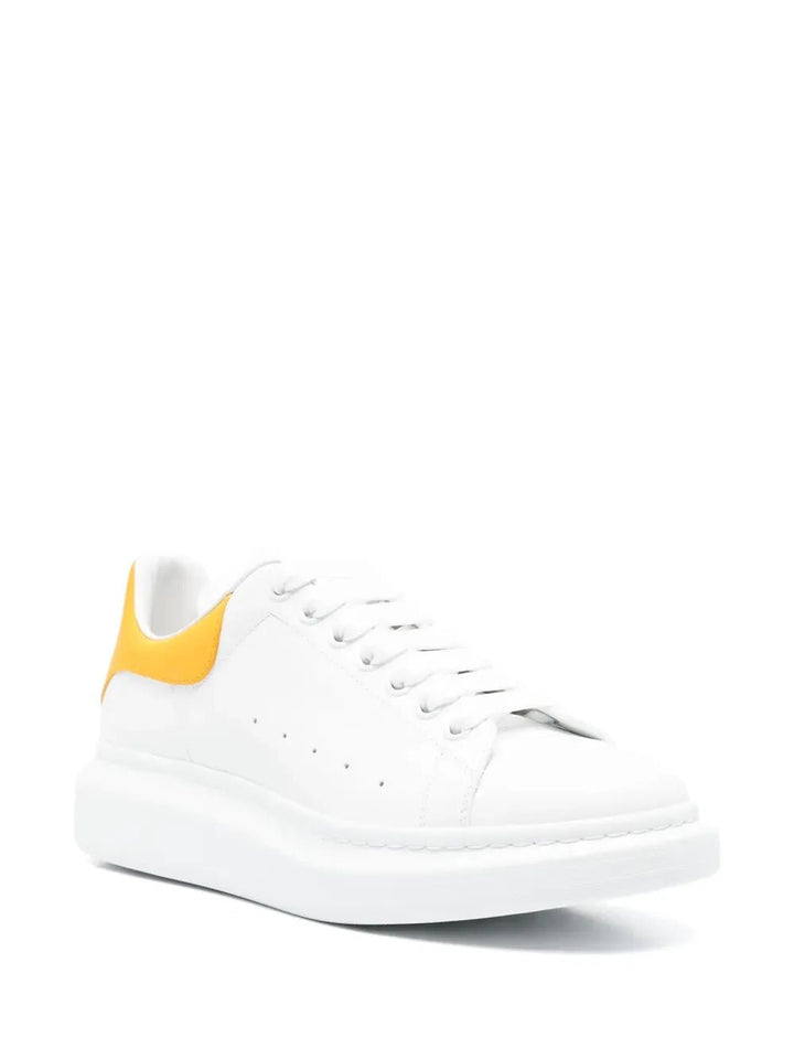 ALEXANDER MCQUEEN - baskets Oversized blanc/jaune - Lothaire