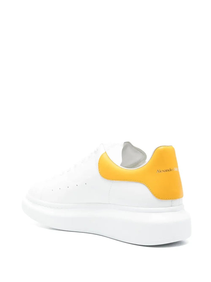 ALEXANDER MCQUEEN - baskets Oversized blanc/jaune - Lothaire