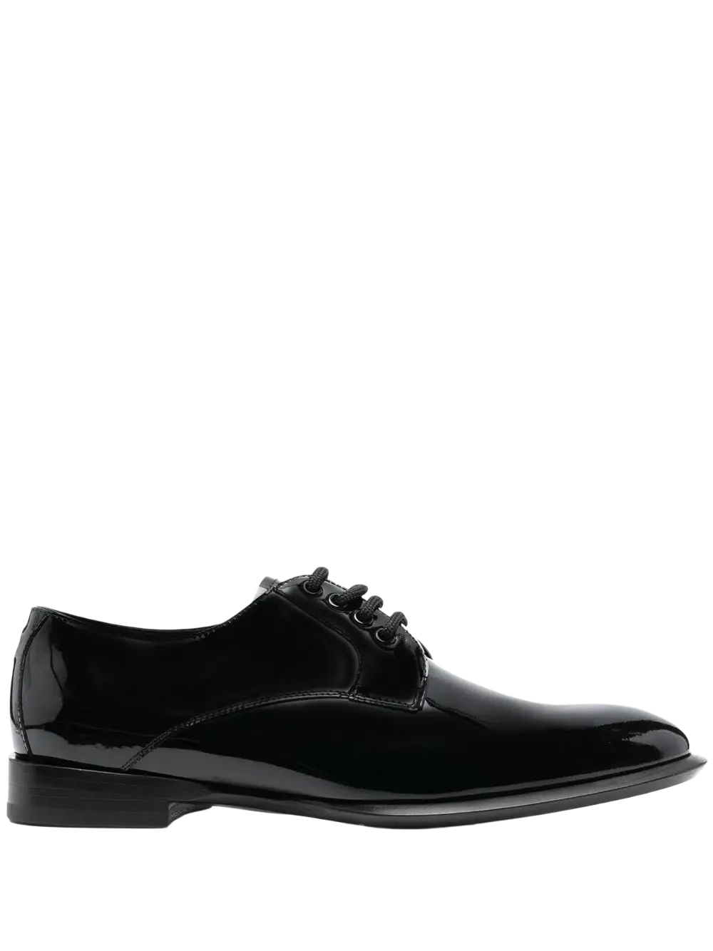 Alexander McQueen Chaussures oxford en cuir verni - Lothaire