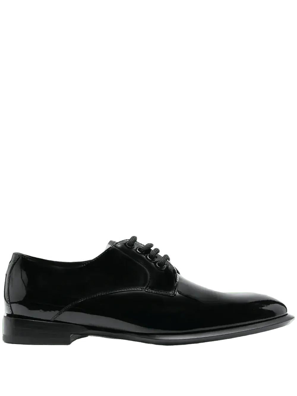 Alexander McQueen Chaussures oxford en cuir verni - Lothaire
