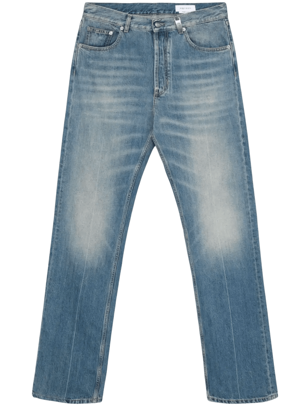 ALEXANDER MCQUEEN - jean à coupe droite bleu - Lothaire