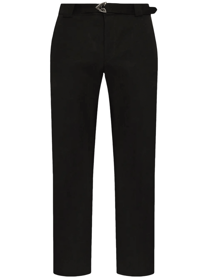 ALEXANDER MCQUEEN - Men's Arrow Belt Trousers in Black - Lothaire