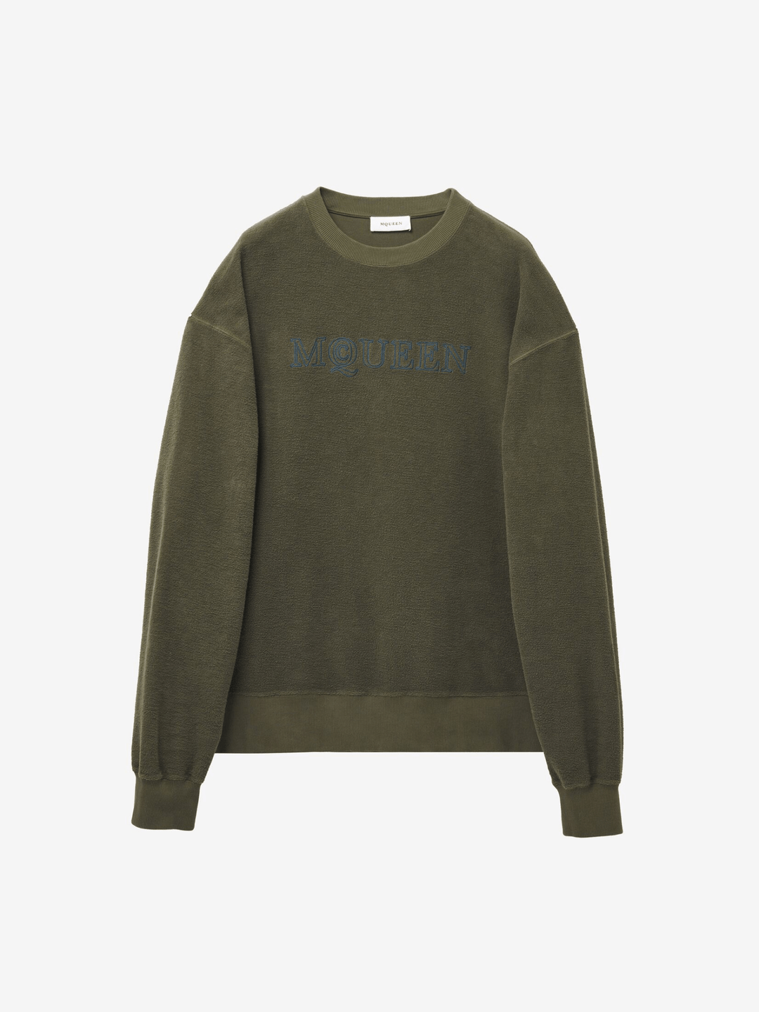 ALEXANDER MCQUEEN - Sweat-shirt À Logo McQueen pour Homme en Vert - Lothaire