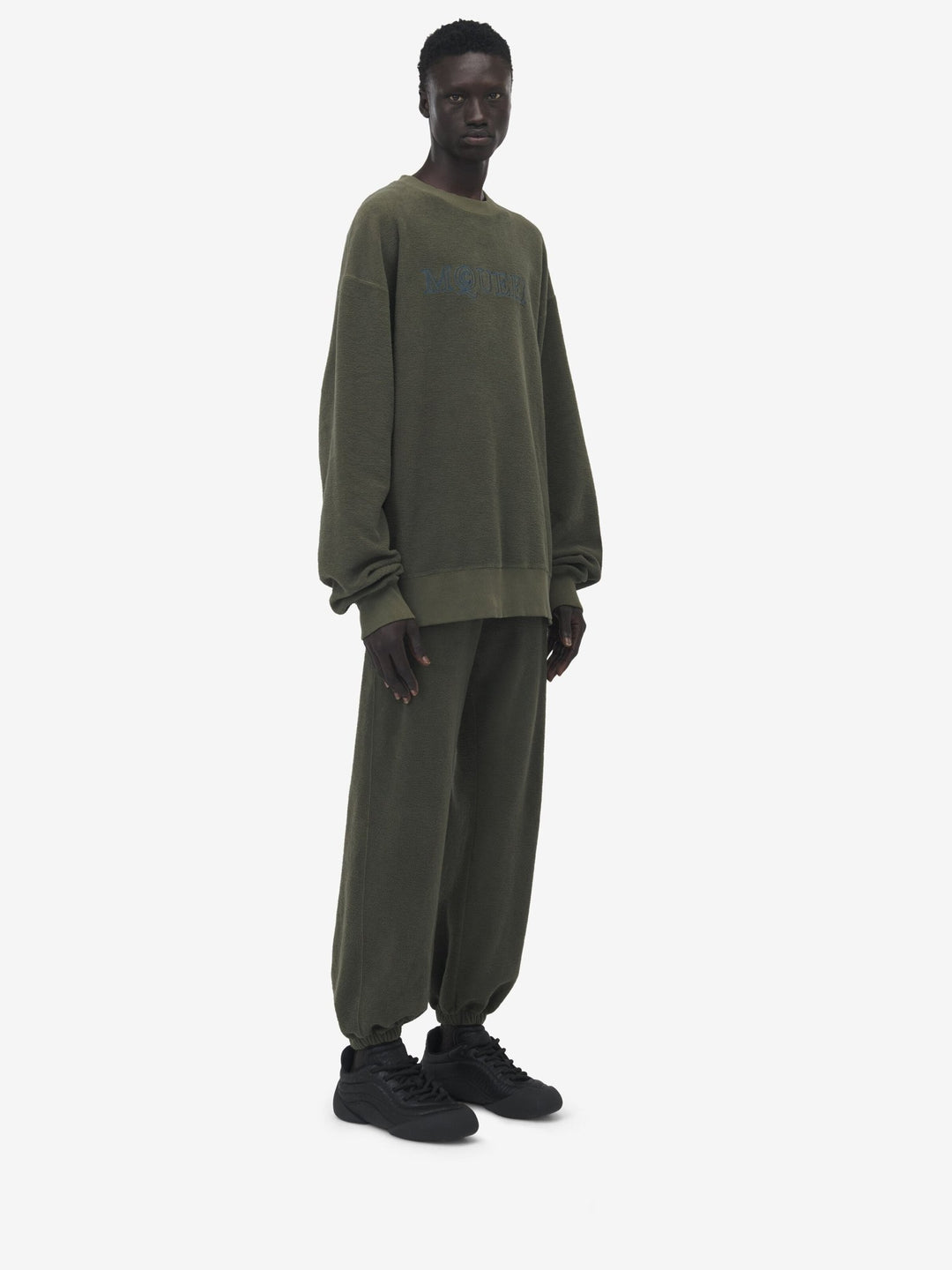 ALEXANDER MCQUEEN - Sweat-shirt À Logo McQueen pour Homme en Vert - Lothaire