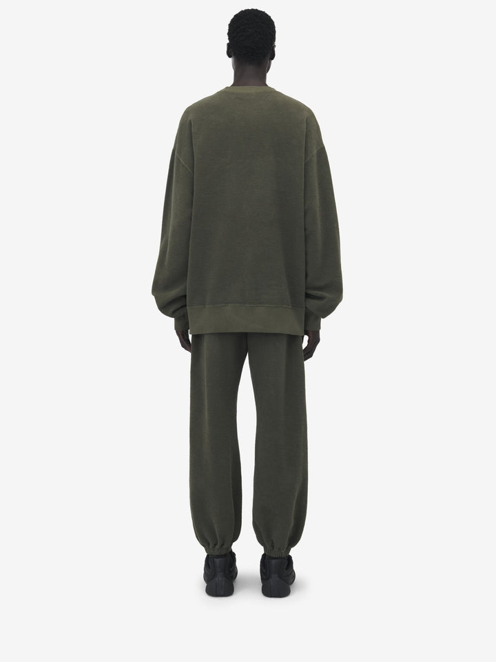 ALEXANDER MCQUEEN - Sweat-shirt À Logo McQueen pour Homme en Vert - Lothaire