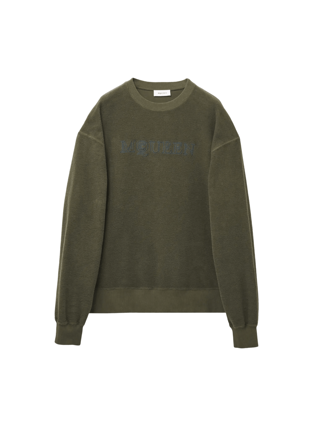 ALEXANDER MCQUEEN - Sweat-shirt À Logo McQueen pour Homme en Vert - Lothaire