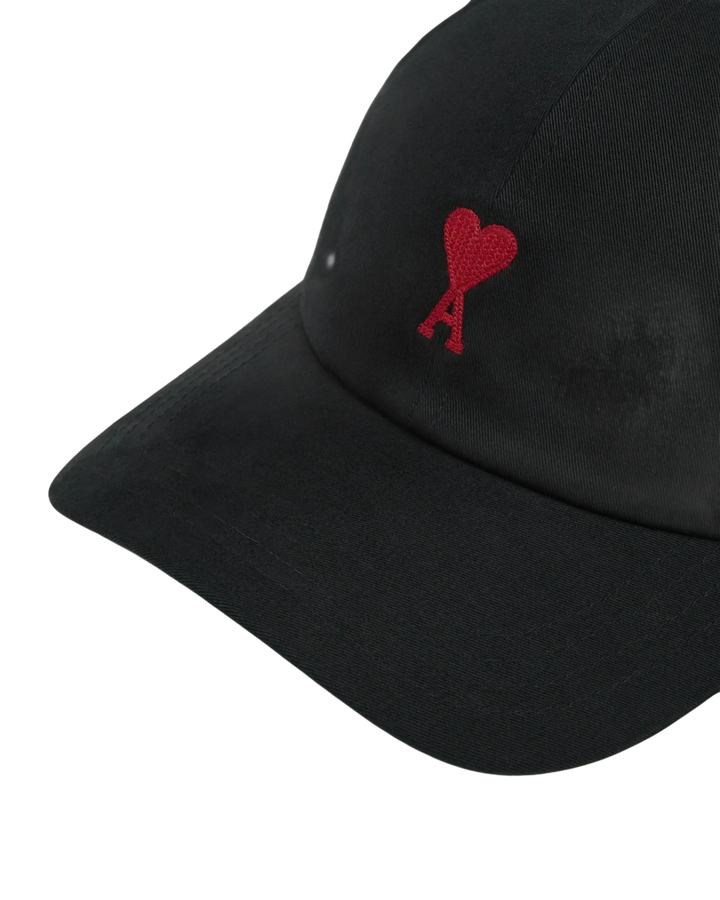 AMI - Casquette Brodé Noir - Lothaire