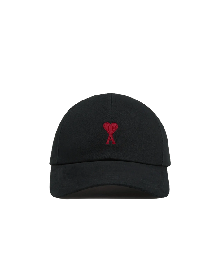 AMI - Casquette Brodé Noir - Lothaire