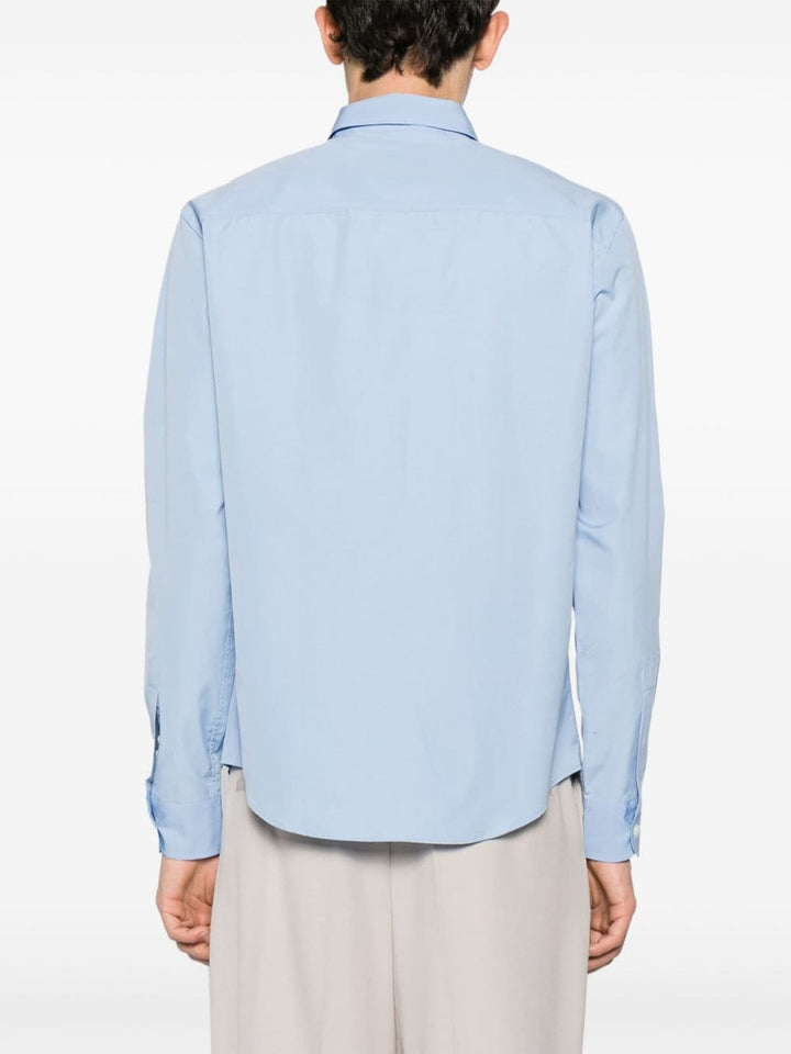 Ami chemise Ami de Coeur en coton rayé bleu/ Blanc - Lothaire